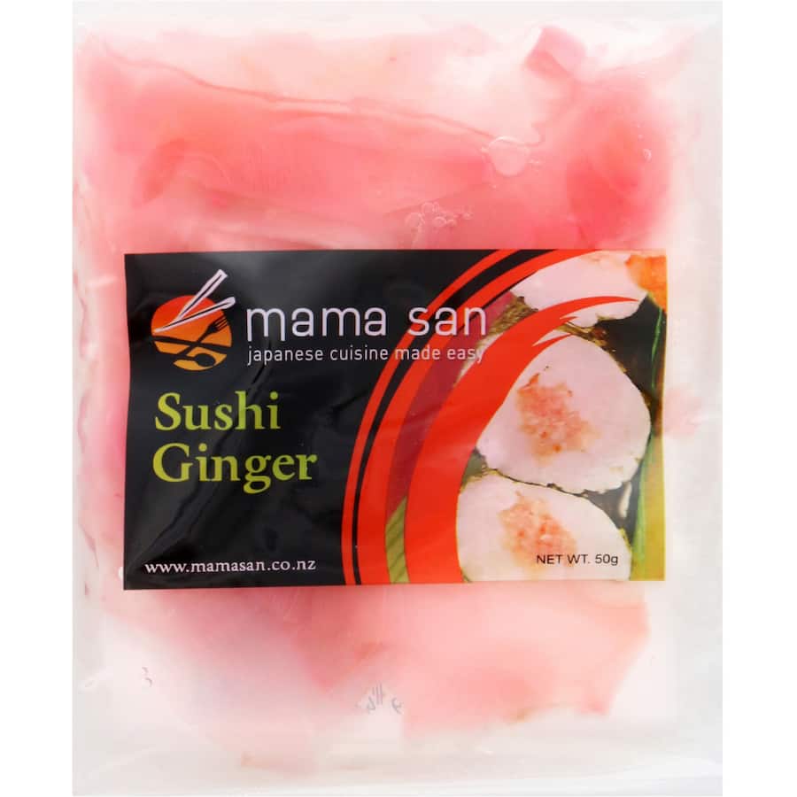 Mama San Sushi Ginger  Packet 50g