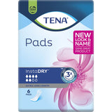 Tena Women's Maxi Pads Instadry: Extra-long incontinence pads with instant absorption, offering comfort and triple leak protection.