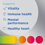Centrum For Men 50+ Daily Multivitamins for heart health, immunity, and mental performance, specially formulated for men over 50.