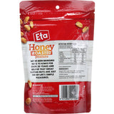 Honey-roasted Eta Peanuts showcasing a sweet glaze, nutritious protein, perfect for snacking or enhancing dishes.