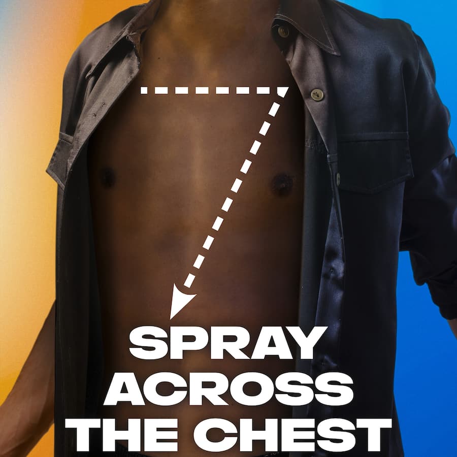 Lynx Anarchy For Him Body Spray features a bold blend of dark pomegranate and sandalwood for 48-hour odour protection.