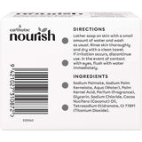 Earthwise Nourish Soap with coconut strands and gardenia scent for gentle cleansing and exfoliation in a luxurious New Zealand formula.