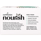 Luxe Earthwise Nourish Soap with coconut and gardenia for gentle cleansing, exfoliation, and hydration in a tropical scent.