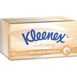 Kleenex Extra Care Tissues Aloe Vera Box 95pack