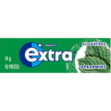 Wrigley's Extra Chewing Gum Spearmint offers a refreshing, sugar-free solution for maintaining oral health and fresh breath.