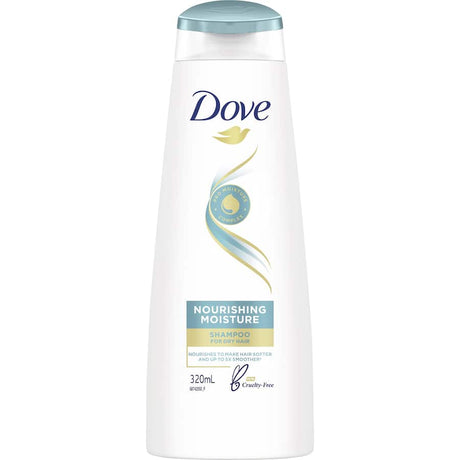 Moisturizing shampoo from Dove that nourishes hair for up to 5x smoother, shiny, and manageable locks daily.