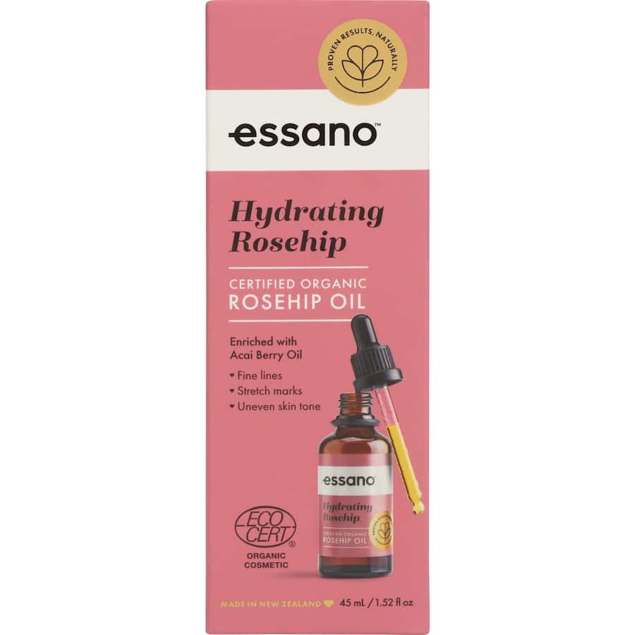 Essano Certified Organic Rosehip Oil  45mL