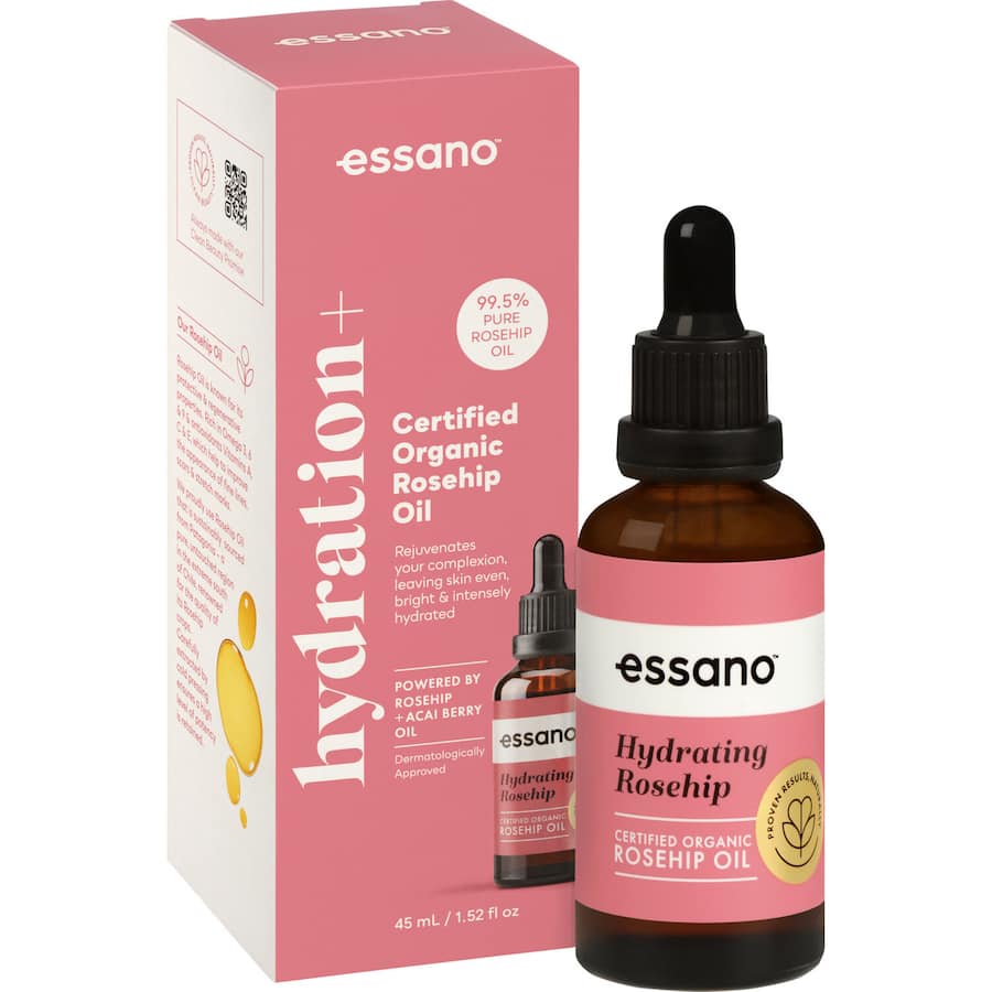 Essano Certified Organic Rosehip Oil  45mL