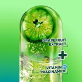 Garnier Fructis Shampoo Normal: revitalizing formula with Grapefruit Extract and vitamins for stronger, healthier hair.