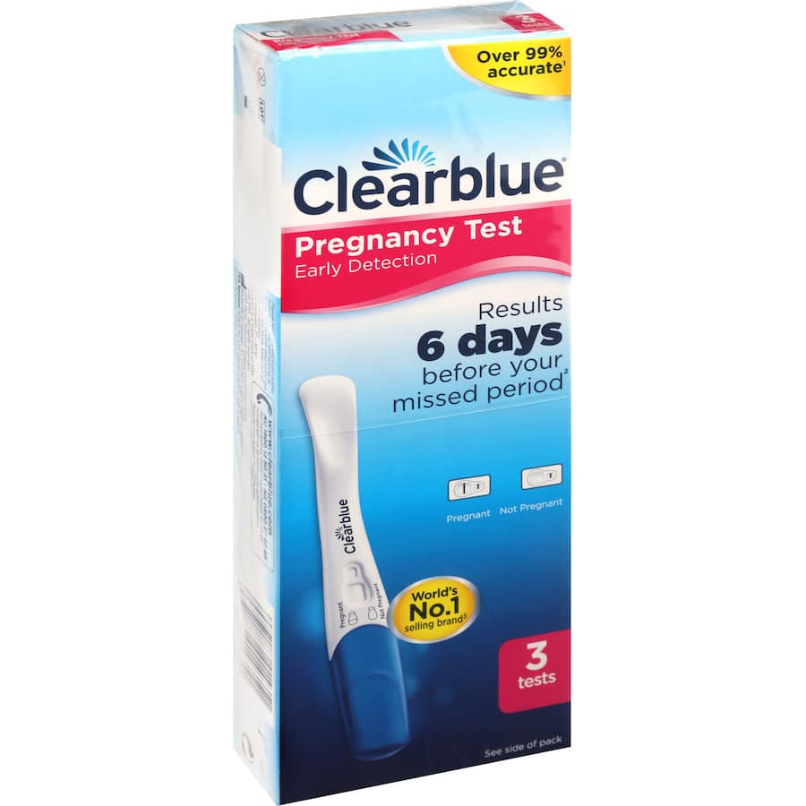 Clearblue Ultra Early Pregnancy Test Kit for accurate results up to 6 days before your missed period, easy-to-read display.