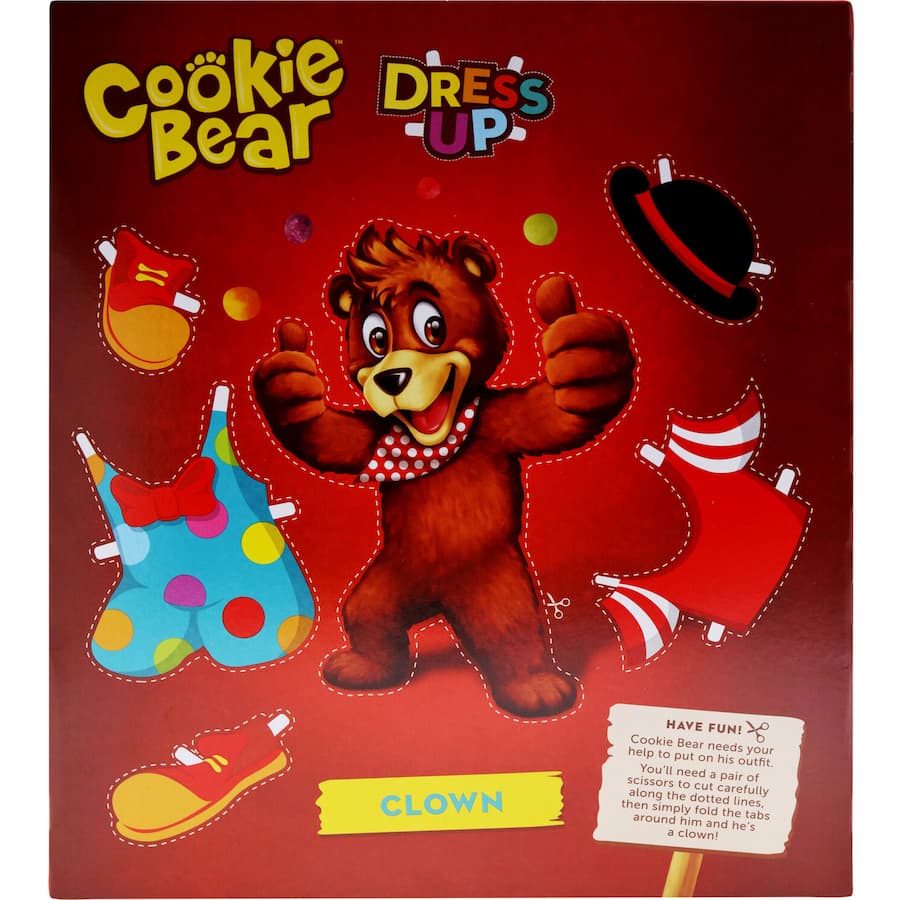 Griffins Cookie Bear Biscuits 375g pack featuring fun shapes, perfect for sharing as a tasty snack for all ages.