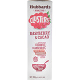 Crispy cereal clusters featuring raspberry, cacao, and coconut, enriched with pumpkin seeds for a nutritious breakfast option.