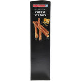 Gourmet cheese straws made with premium cheese, ideal for snacking or pairing with dips on any occasion.