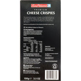 Euro Patisserie Crackers Cheese Crispies, gourmet gluten-free snacks that add cheesy elegance to any gathering.