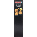 Euro Patisserie Crackers Cheese Crispies - crunchy, gluten-free crackers perfect for cheese platters and gourmet snacking.