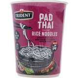 Trident Rice Noodles Pad Thai Cup features gluten-free noodles with authentic Thai flavors for a quick, delicious meal.