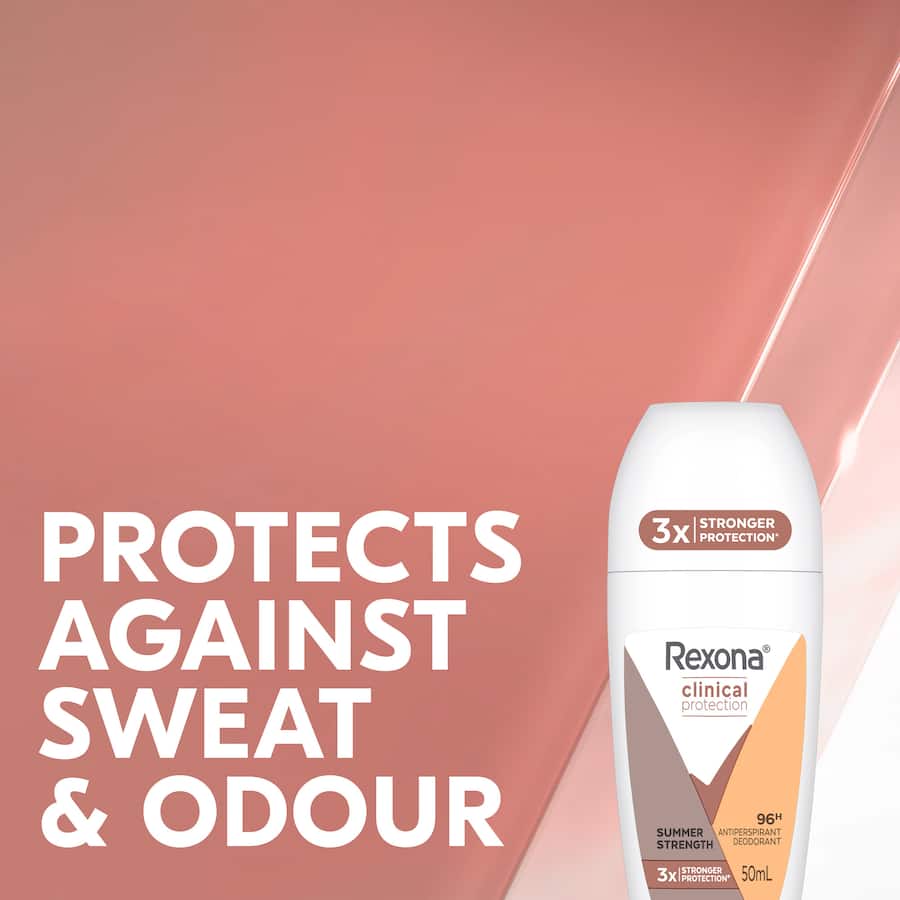 Rexona Women Clinical Protection Antiperspirant Summer Strength 50mL