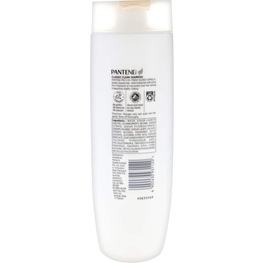 Pantene Pro-v Classic Clean Shampoo  375mL