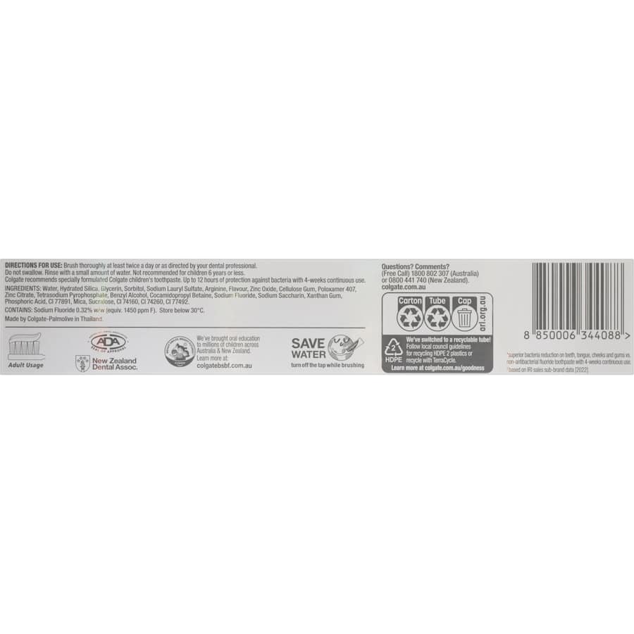 Colgate Total Antibacterial Toothpaste Whitening Value Pack