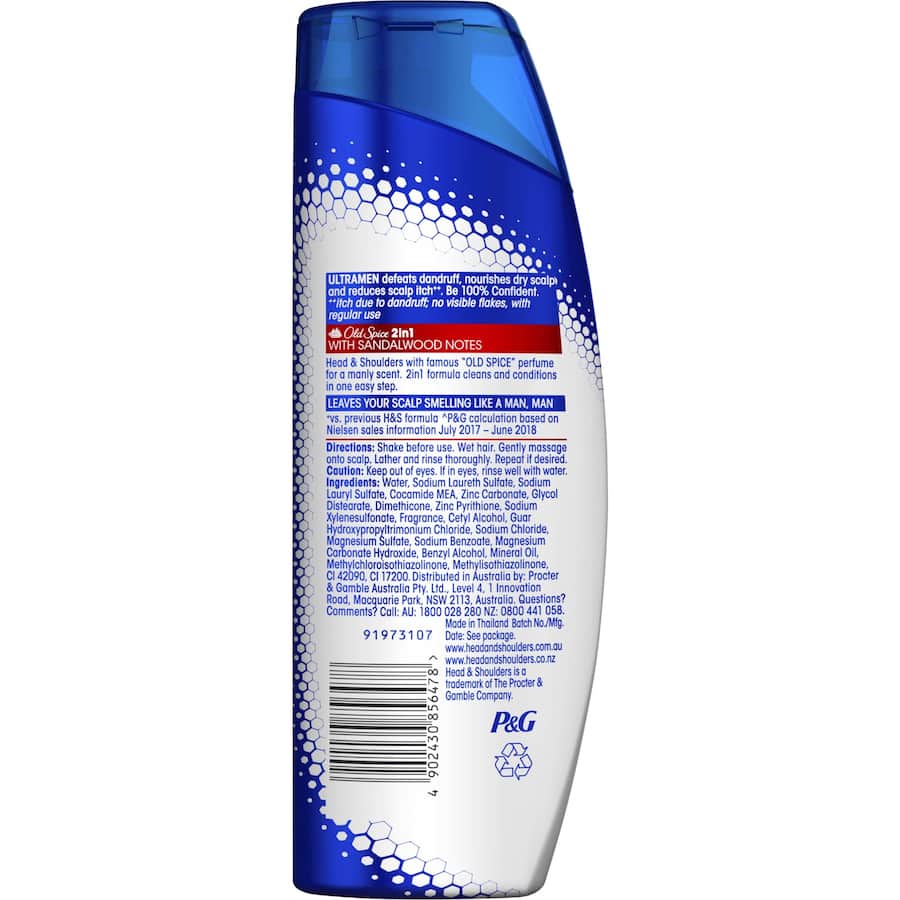 Head & Shoulders Ultra Men 2 In 1 Shampoo & Conditioner Old Spice 400mL