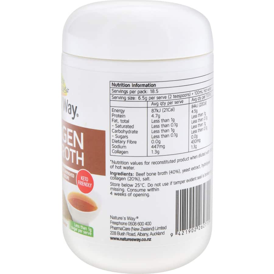 Natures Way Super Foods Bone Broth Powder  120g