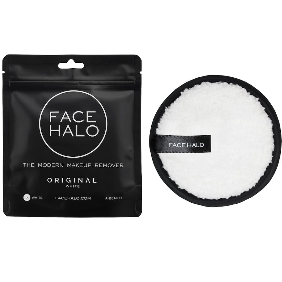 Eco-friendly Face Halo Make Up Remover Original with Halotech fibers, gently removes makeup with just water.