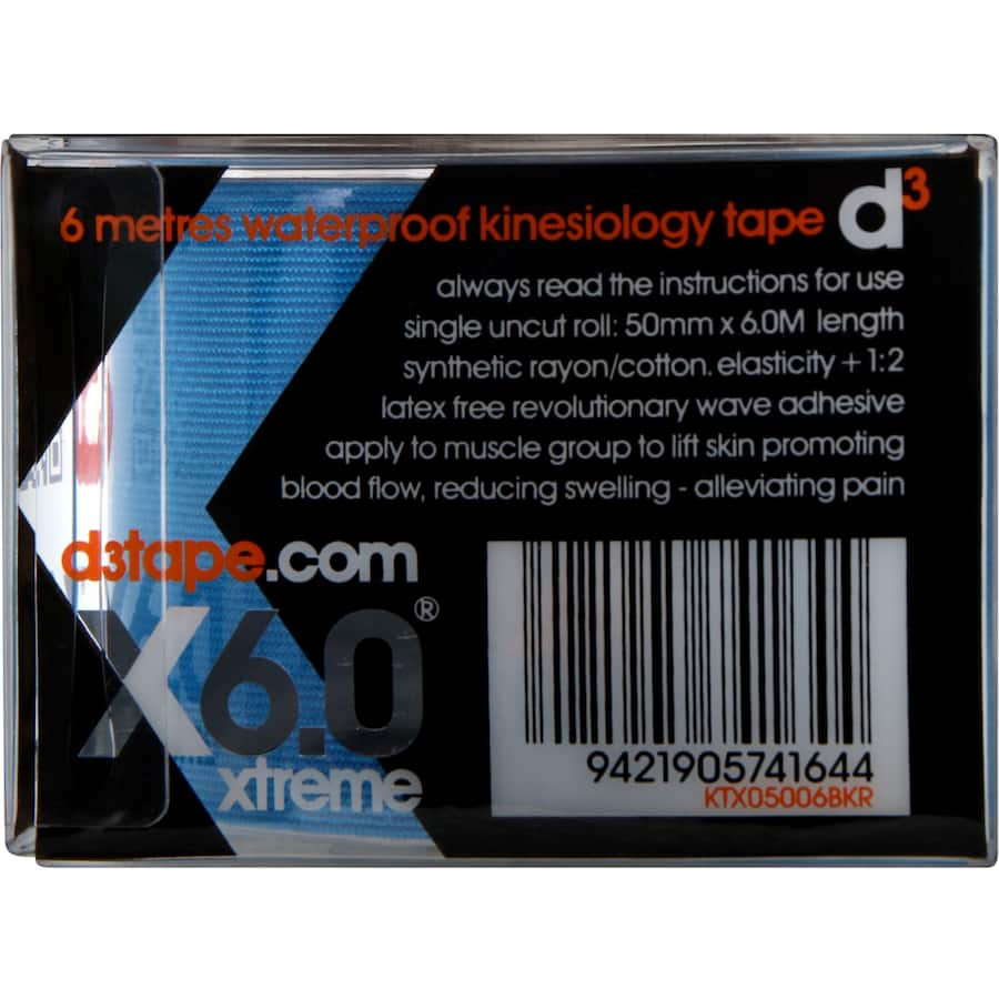 D3 Kinesiology Tape Waterproof: stretchy, supportive tape for sports recovery, water-resistant for active lifestyles.