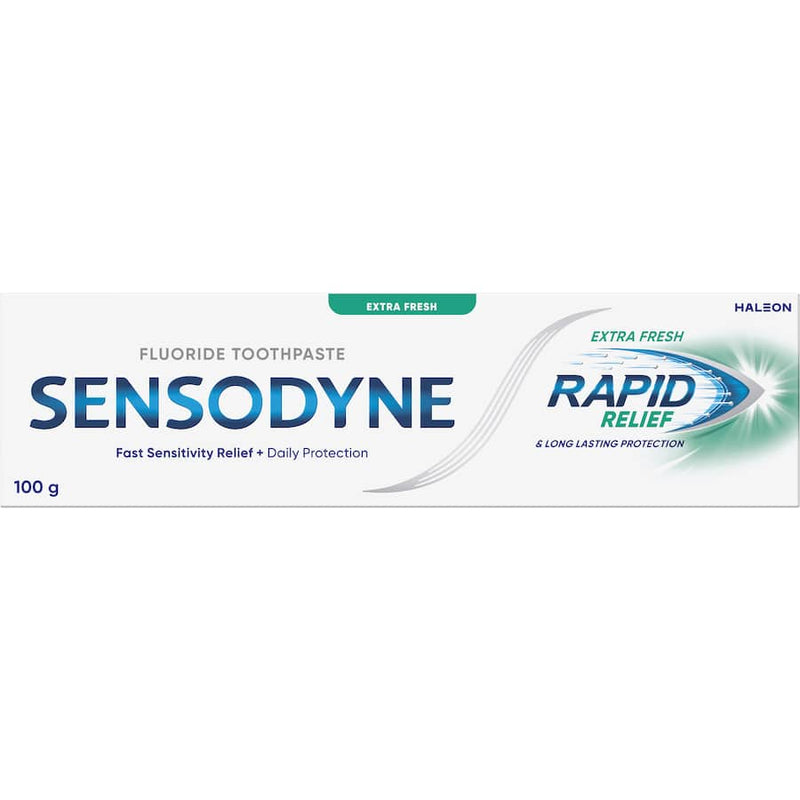 Sensodyne Sensitive Teeth Toothpaste Rapid Relief Extra Fresh