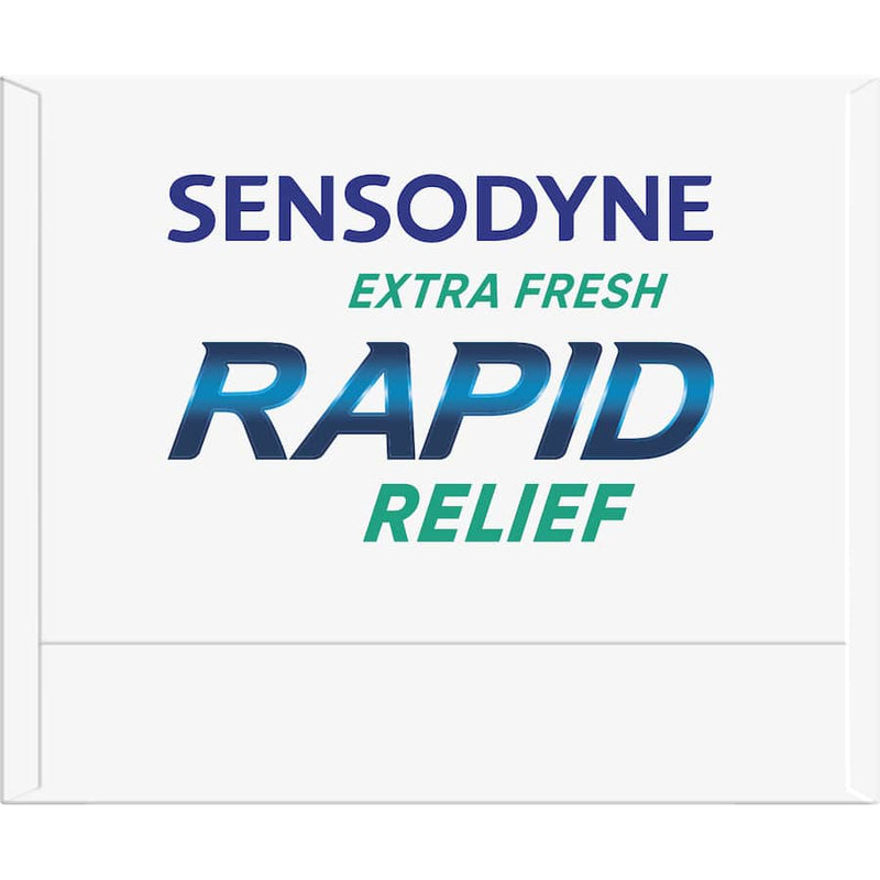 Sensodyne Sensitive Teeth Toothpaste Rapid Relief Extra Fresh