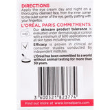 L'Oreal Paris Revitalift Eye Cream pottle designed to reduce wrinkles, firm skin, and hydrate the delicate eye area.