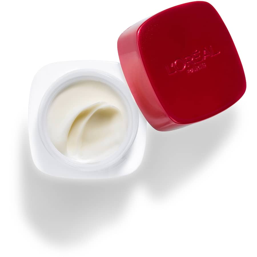 L'Oreal Paris Revitalift Eye Cream Pottle, a hydrating anti-aging solution that reduces wrinkles and firms the delicate eye area.