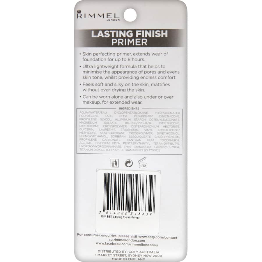 Rimmel Lasting Primer Finish Primer