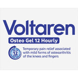 Voltaren Osteo Gel 12 Hourly provides targeted, odor-free relief from osteoarthritis pain with a non-greasy, easy-apply formula.