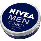 Nivea Men Facial Moisturiser Cream promotes hydration with a non-greasy, quick-absorbing formula, ideal for all skin types.