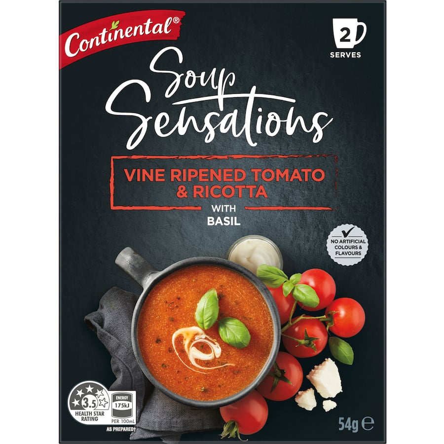 Continental Sensations Instant Soup Tomato & Ricotta 54g