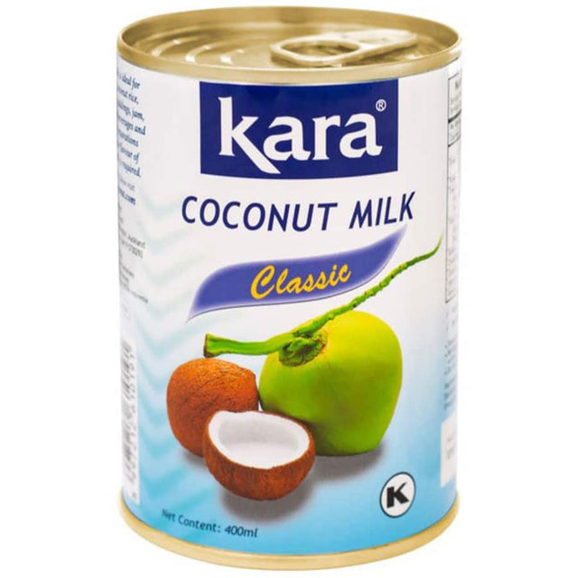 Kara Coconut Milk Classic: rich, all-natural coconut milk for smoothies, curries, and desserts, dairy-free and gluten-free.