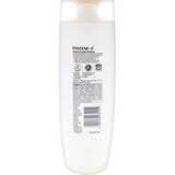 Pantene Pro-V Smooth & Sleek Shampoo for frizzy hair, enriching with Pro-V nutrients for silky smoothness and frizz control.