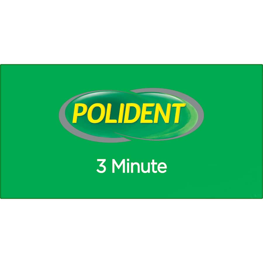 Polident 3 Minute Daily Cleanser For Dentures And Partials 66pack