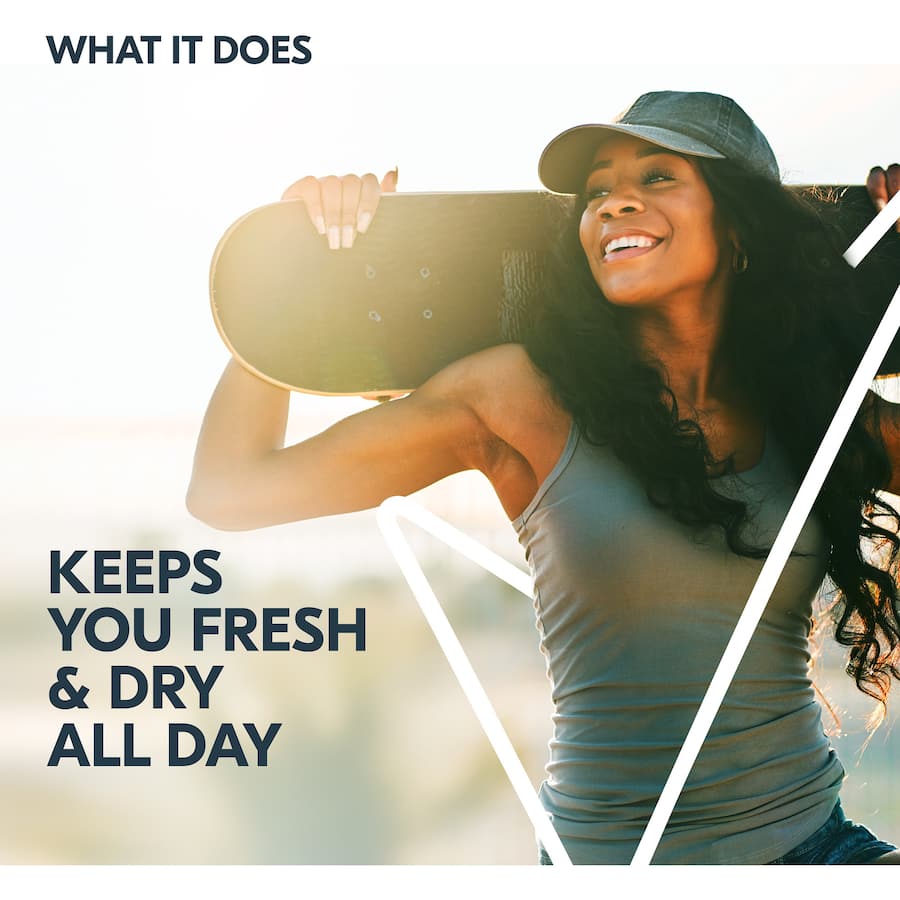 Rexona For Women Roll On Classic 50ml offers 48-hour sweat protection and a classic fragrance in a travel-friendly design.