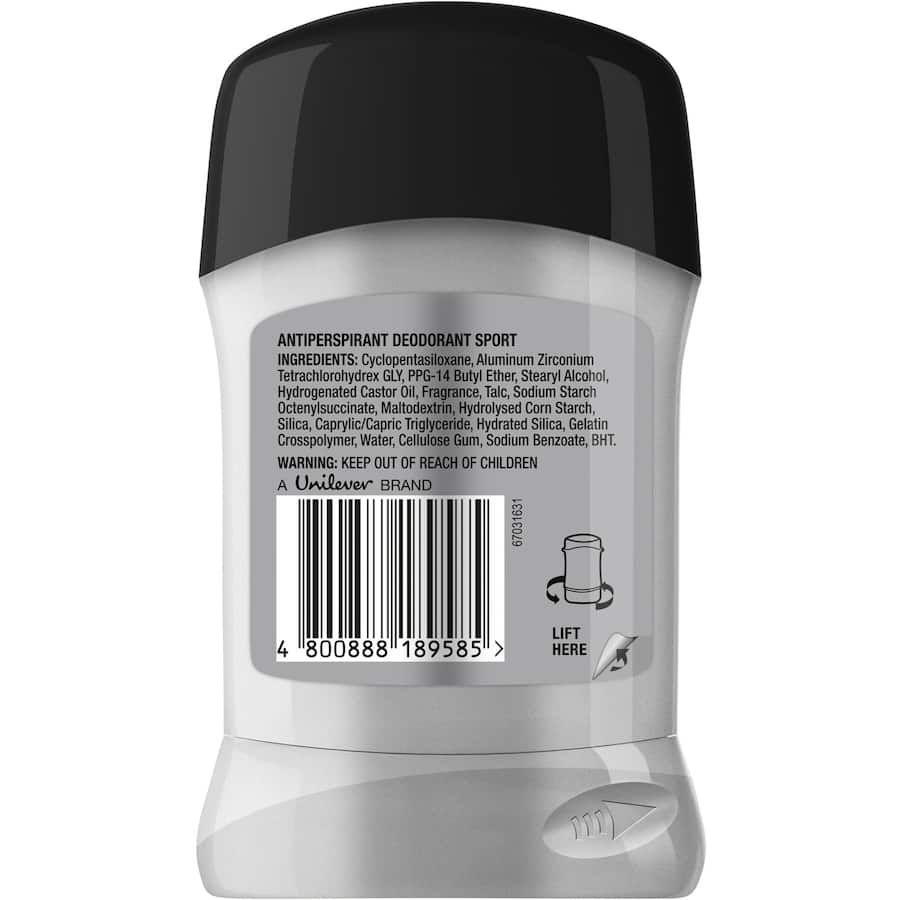 Rexona Men Sport Antiperspirant Stick, offering 48-hour protection and refreshing fragrance for active lifestyles.