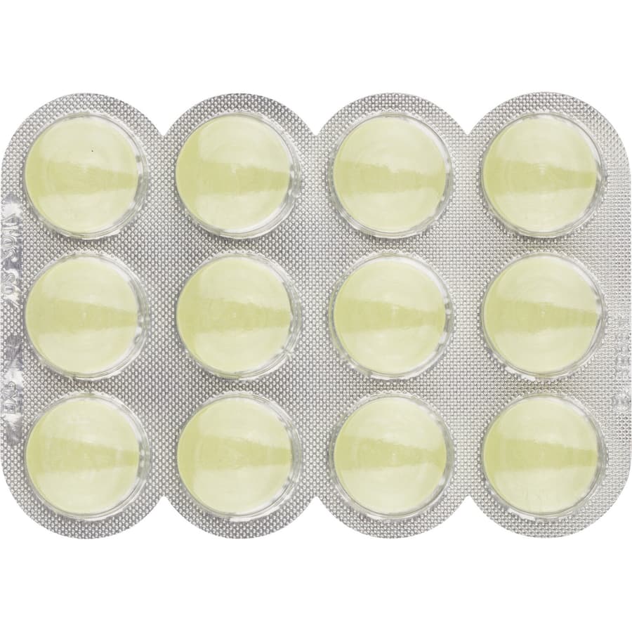 Sugar-free lemon-flavored Strepsils lozenges provide fast relief from sore throats and minor mouth infections.