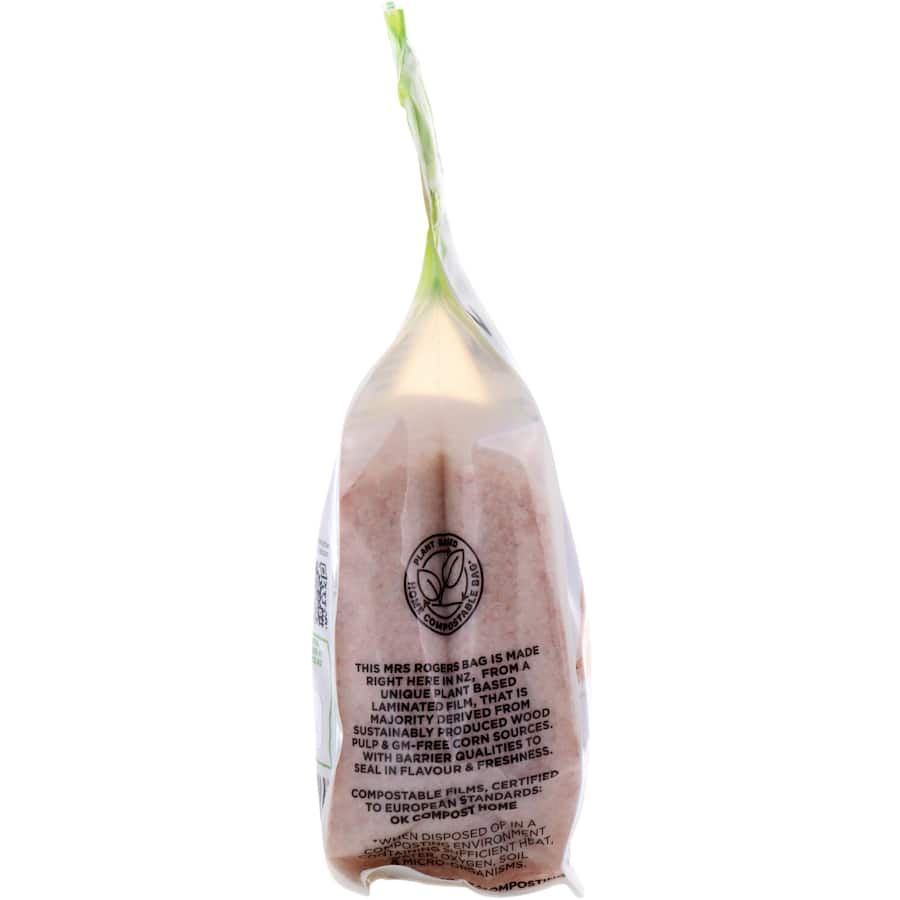 Mrs Rogers Naturals Himalayan Pink Salt Fine in a bag, perfect for enhancing flavors and promoting health in cooking.