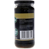 Pitted black olives from Fragata, ideal for salads, pasta, and snacks, offering rich Mediterranean flavor and versatility.