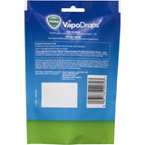 Soothing Vicks Vaponaturals lozenges with menthol, providing relief for throat irritation and cough symptoms.