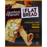 Crispy Huntley & Palmers caramelised onion flatbread, perfect for snacking, dips, or entertaining guests.