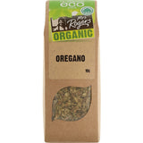 Organic oregano in Eco Pack, perfect for Mediterranean dishes and enhancing flavors in woodfire pizzas and focaccia.