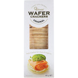 Thin and crisp Ob Finest Original Wafer Crackers, perfect for pairing with cheeses, spreads, and enhancing your entertaining.