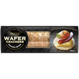 Ob Finest Black Pepper Wafers, light and crisp gourmet crackers perfect for cheese boards and entertaining.