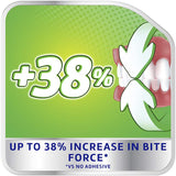 Polident Denture Adhesive Cream in Fresh Mint offers all-day strong hold, comfortable fit, and a refreshing mint flavor.
