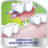 Polident Denture Adhesive Cream in Fresh Mint offers strong all-day hold and a refreshing flavor for secure, confident denture wear.